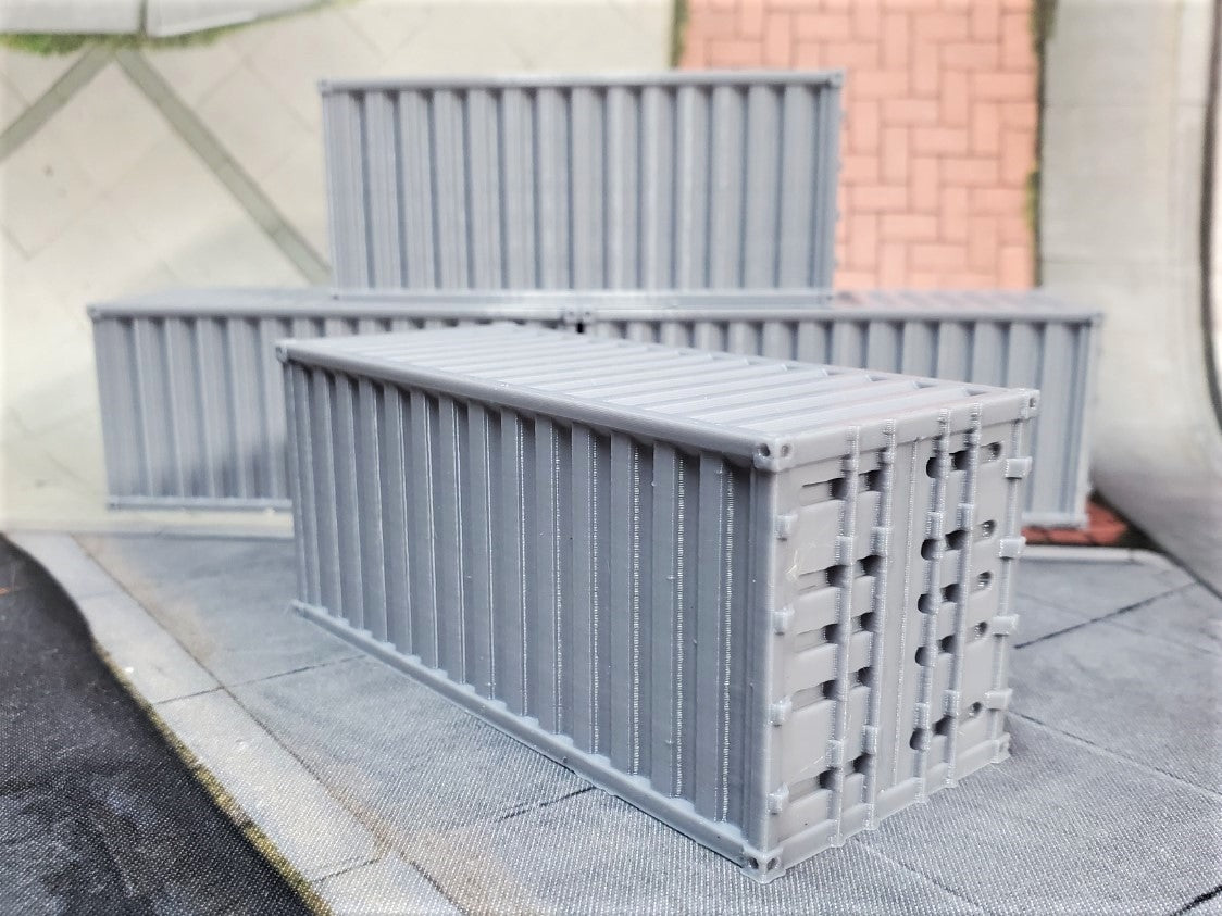 20' Shipping Container Terrain – Tabletop Armory