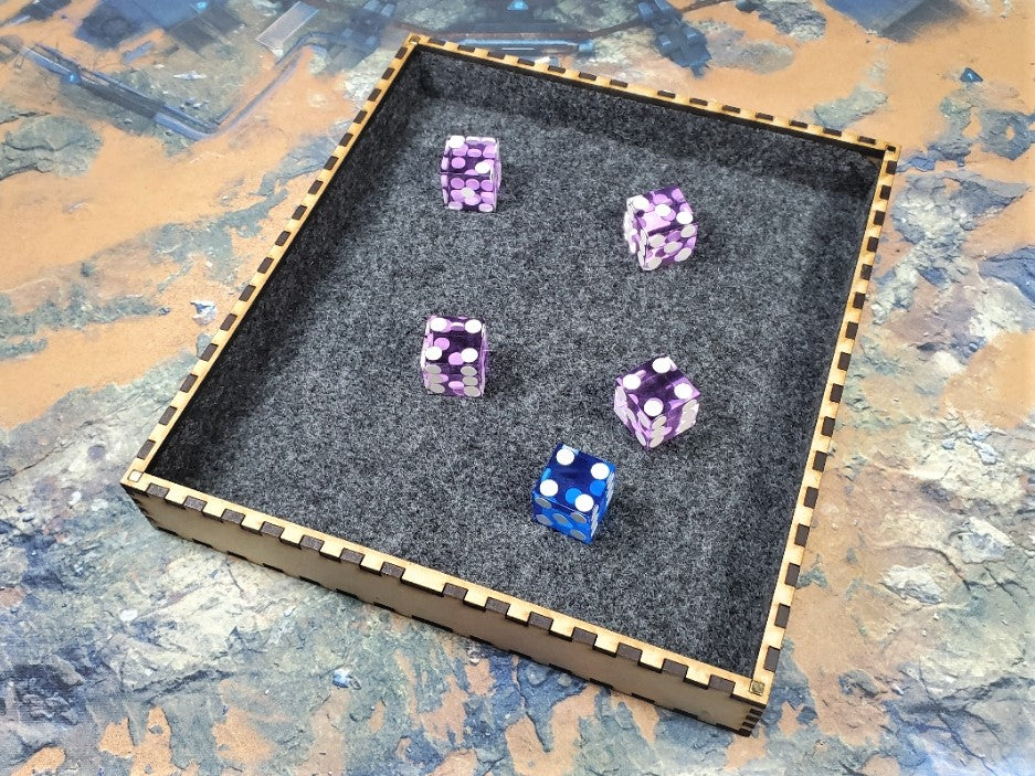 Large Dice Tray & Organizer (Unassembled Kit)