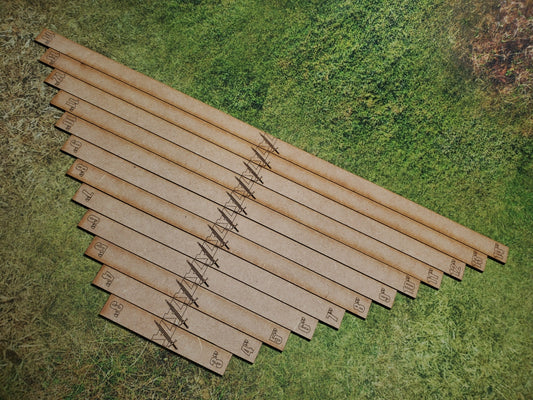 Measuring Sticks - 1/2" Width