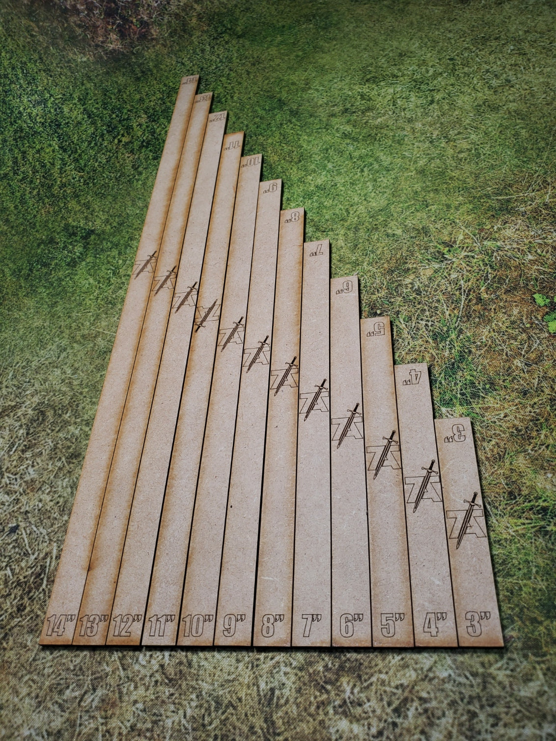 Measuring Sticks - 1/2" Width