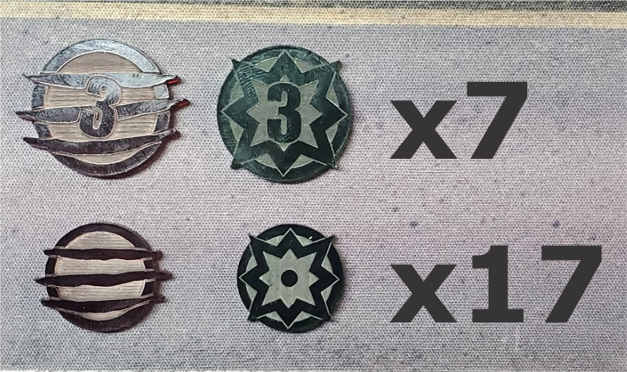 MCP Compatible Damage/Power Tokens