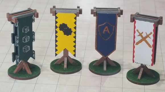 Set of 4 Flags