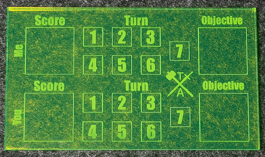 Acrylic Game Tracker Warmachine Compatible